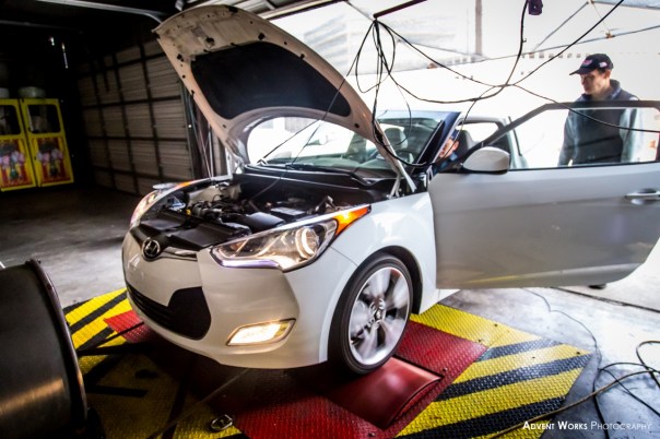 Hyundai Veloster Baseline Dyno